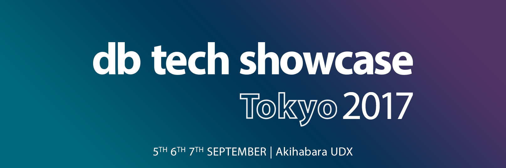 db tech showcase Tokyo 2017