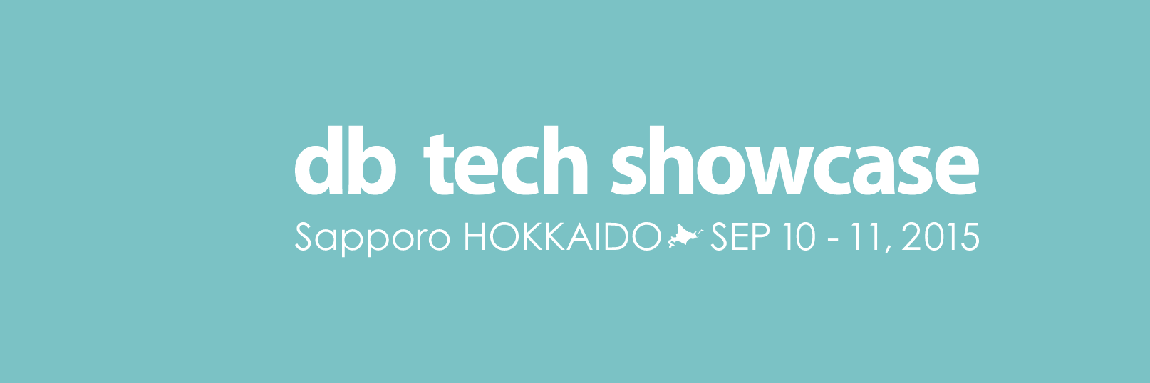 db tech showcase Sapporo 2015