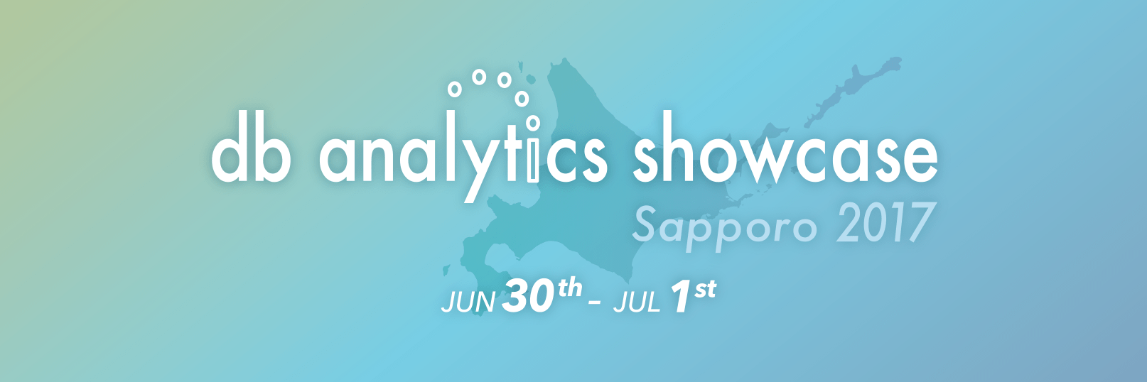 db analytics showcase Sapporo 2017