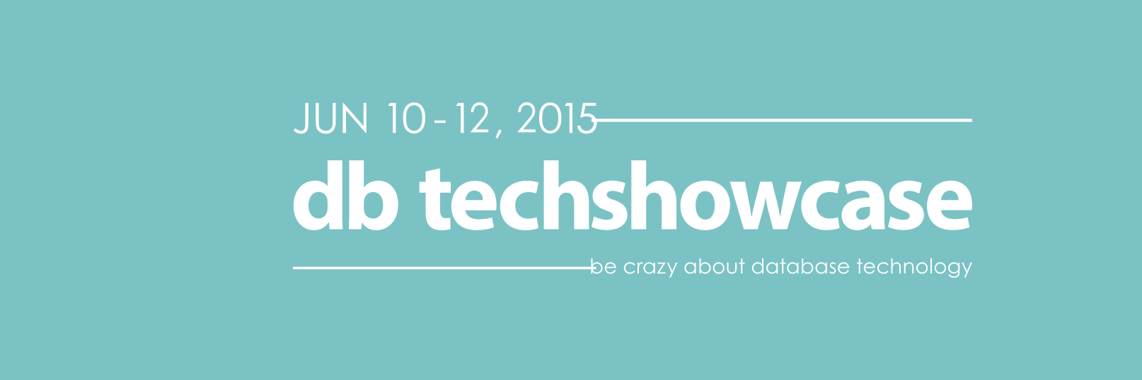 db tech showcase Tokyo 2015